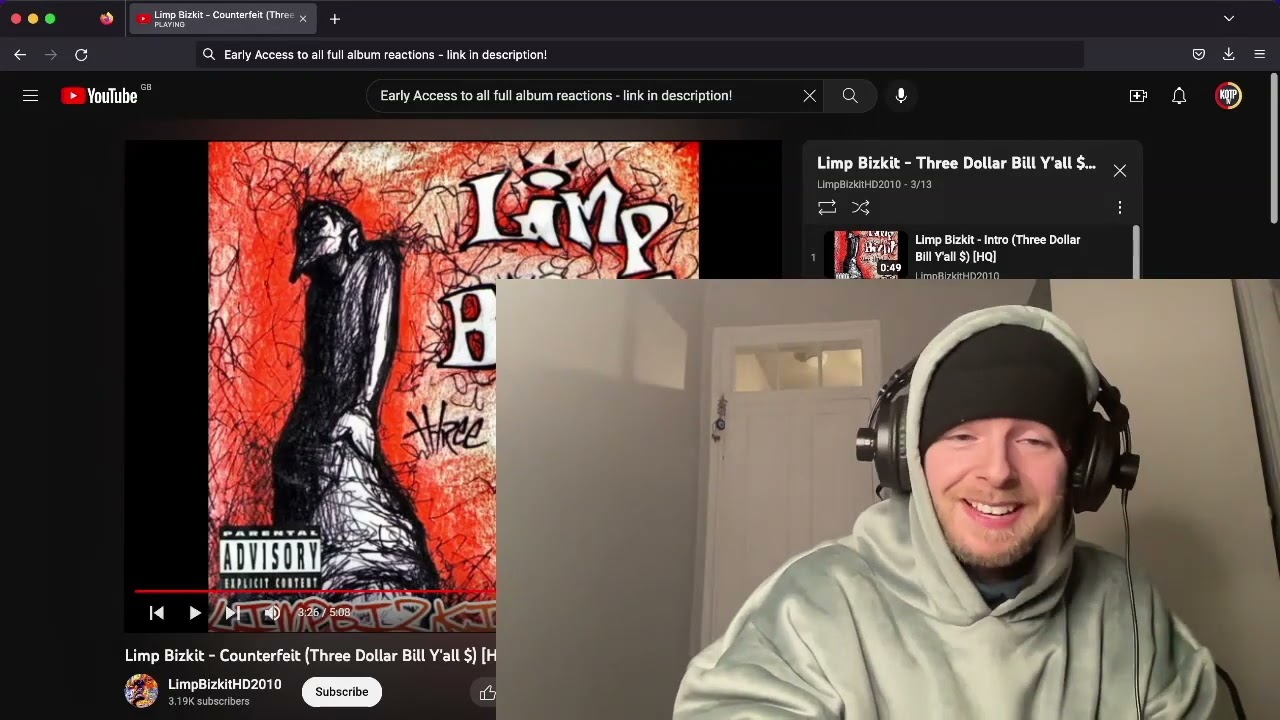 Limp Bizkit - Three Dollar Bill Y'all FULL Album Reaction