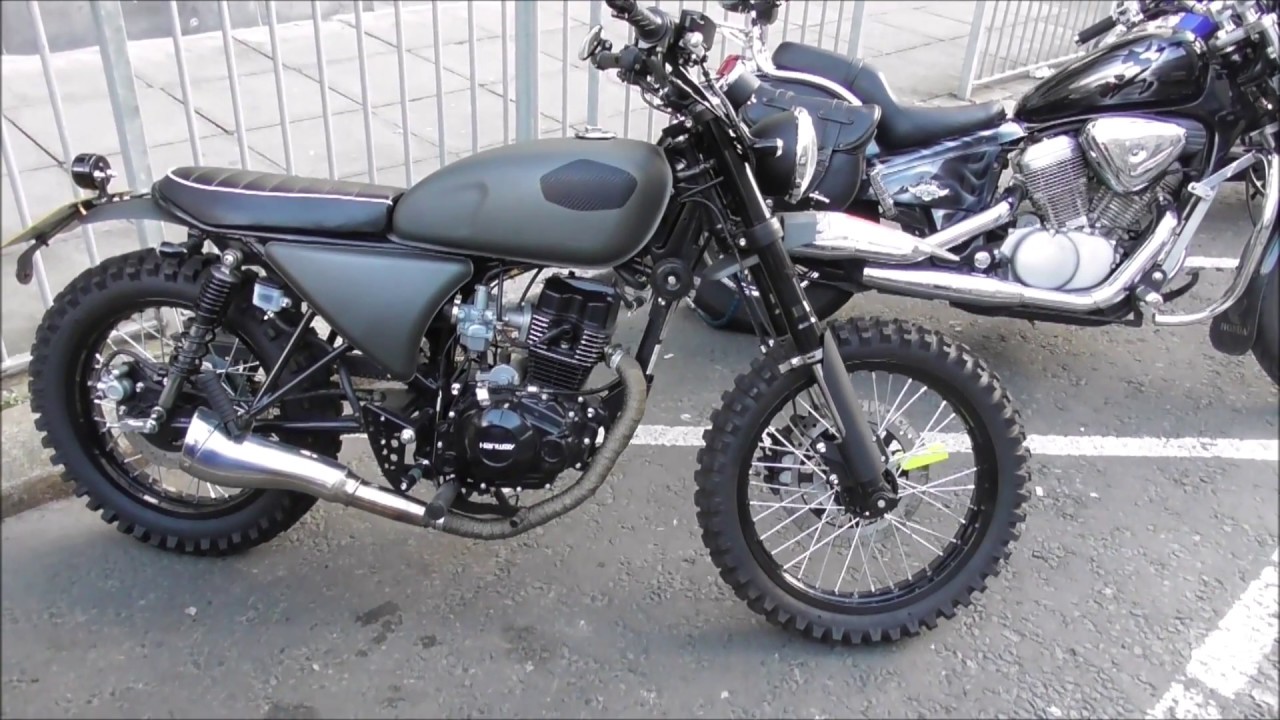 Hanway 125cc Scrambler & AJS 125cc Regal Raptor