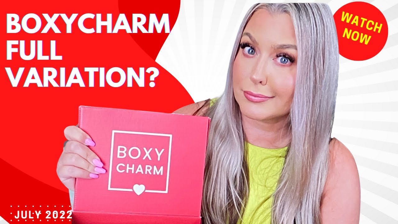 July 2022 FULL BOXYCHARM BASE BOX VARIATION | HOTMESS MOMMA MD