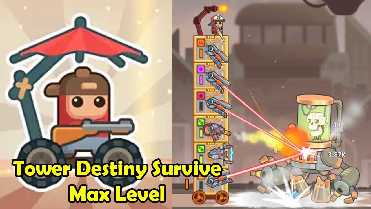 Tower Destiny Survive Max Level Gameplay
