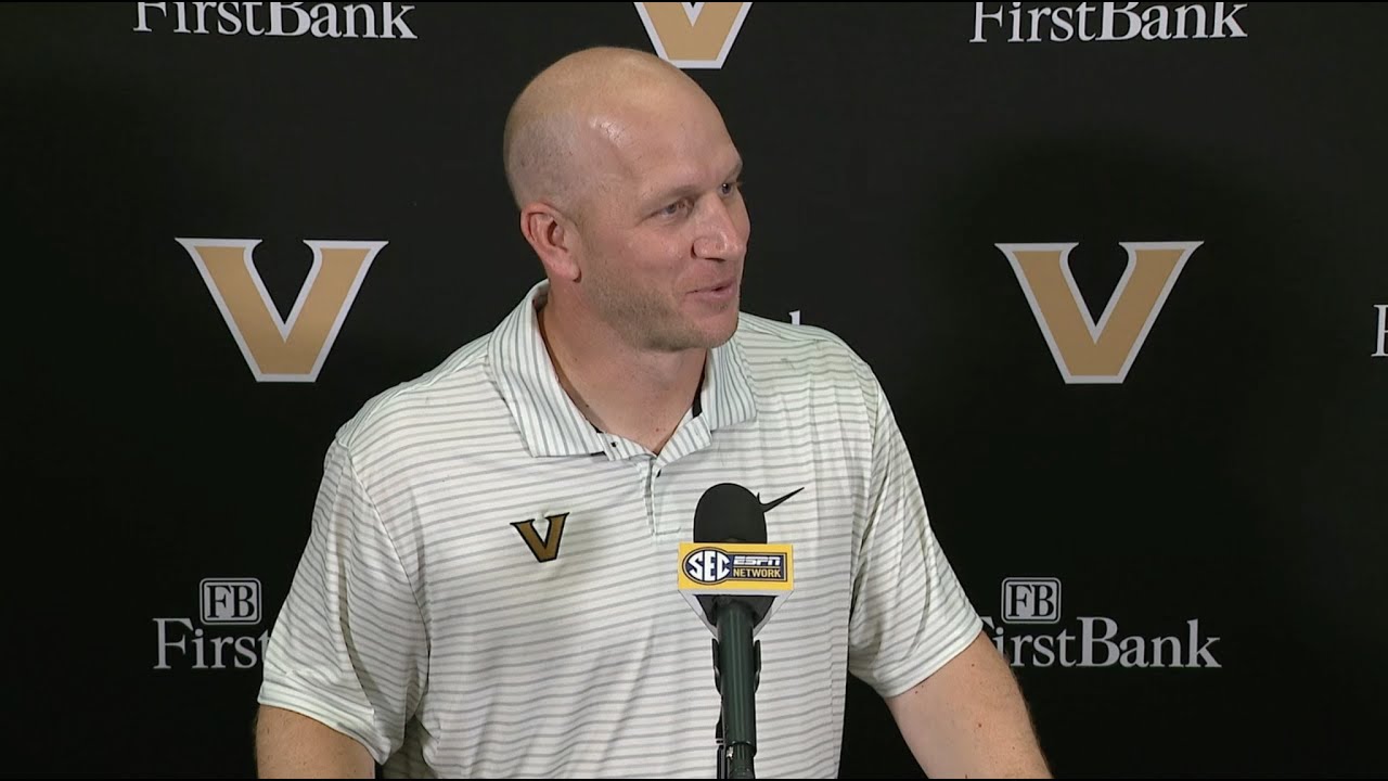 Vanderbilt Football - Clark Lea Alabama Postgame