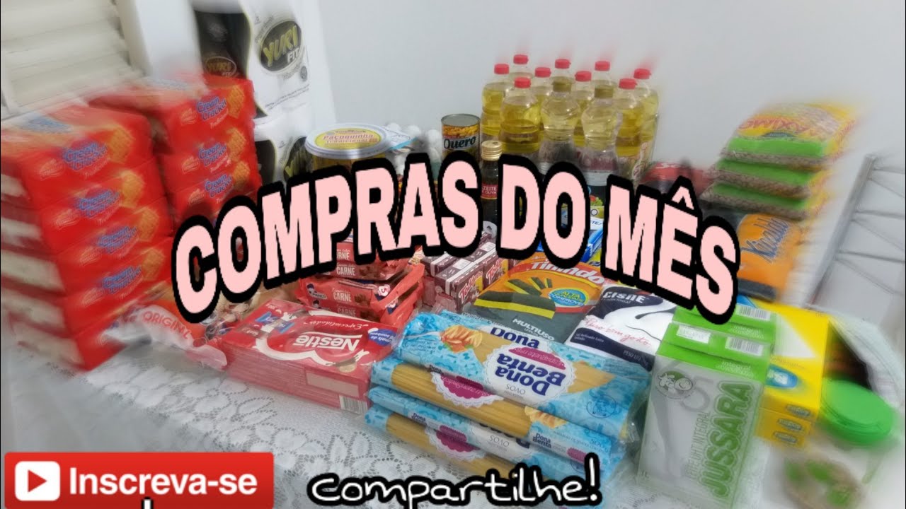 COMPRAS DO MÊS/ NOVEMBRO E DEZEMBRO/ QUANTO GASTEI?  🛒