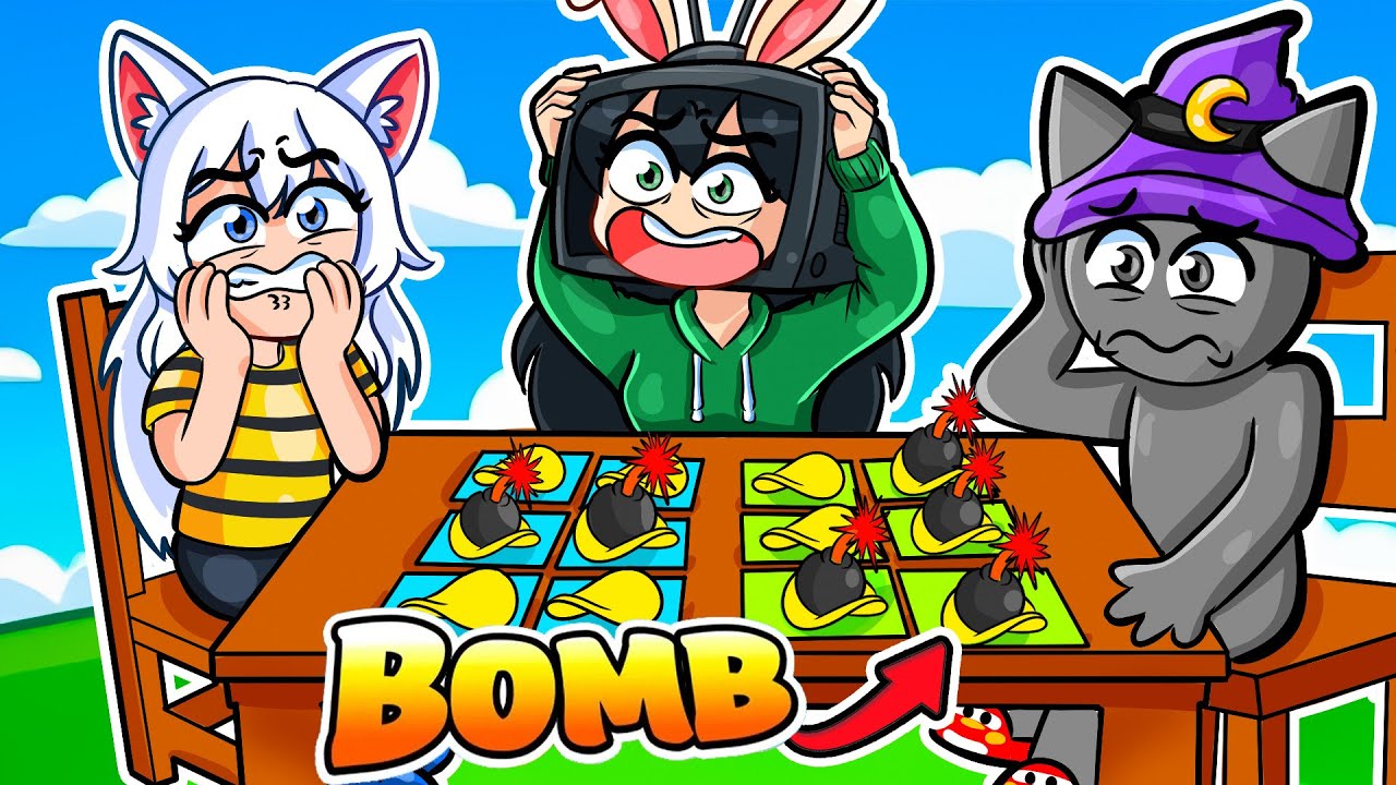 Quien COMA la PAPA ENVENENADA EXPLOTA ! 💀 Bomb Chip | sameeKG X Roblox MOMENTOS DIVERTIDOS