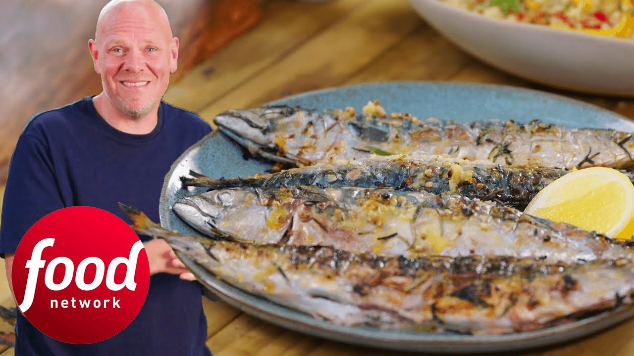 Chargrilled Mackerel & Couscous | Tom Kerridge Barbecues