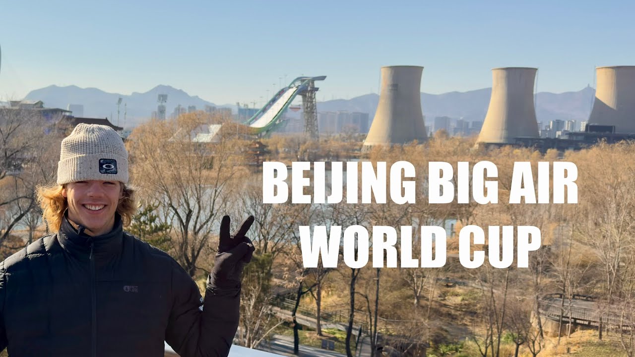 Can't believe I got this close at Snowboard World Cup in Beijing