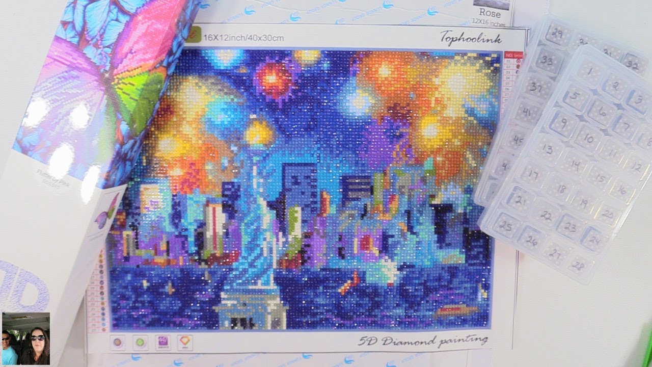5D DIY Diamond Painting | What Is It | Completed Works | Tips | PaulAndShannonsLife