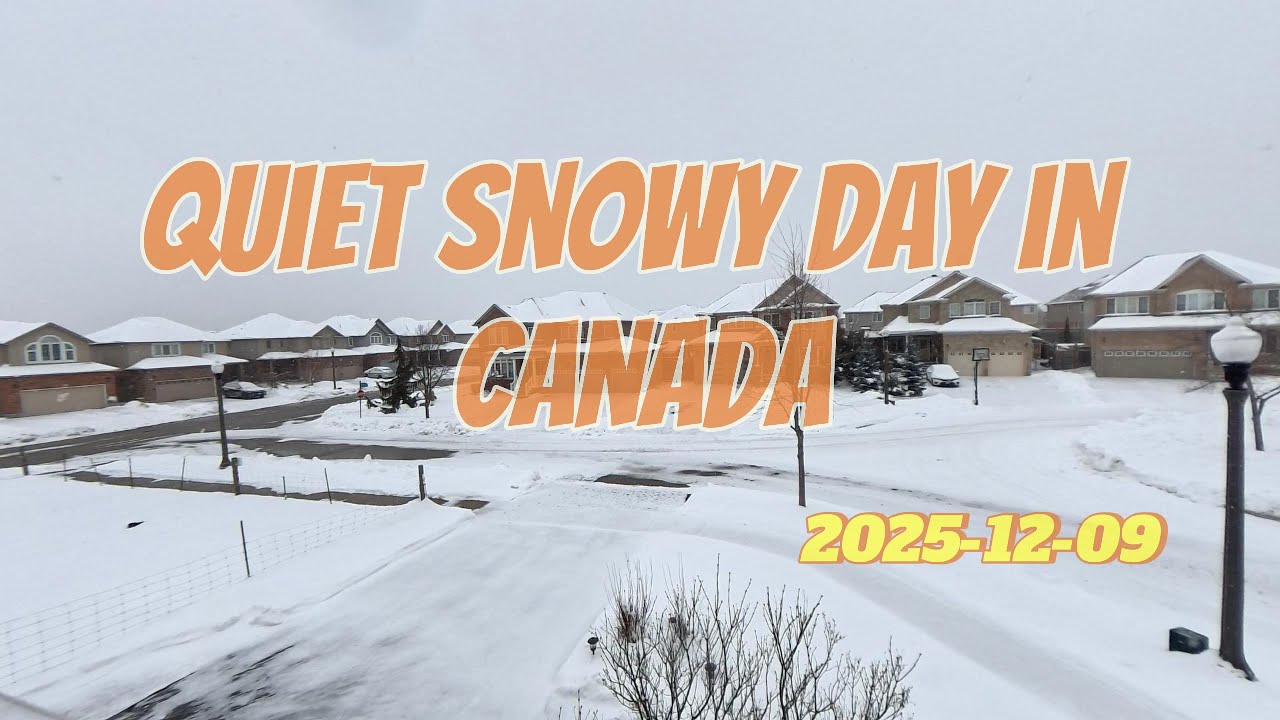 A quiet winter day in Canada