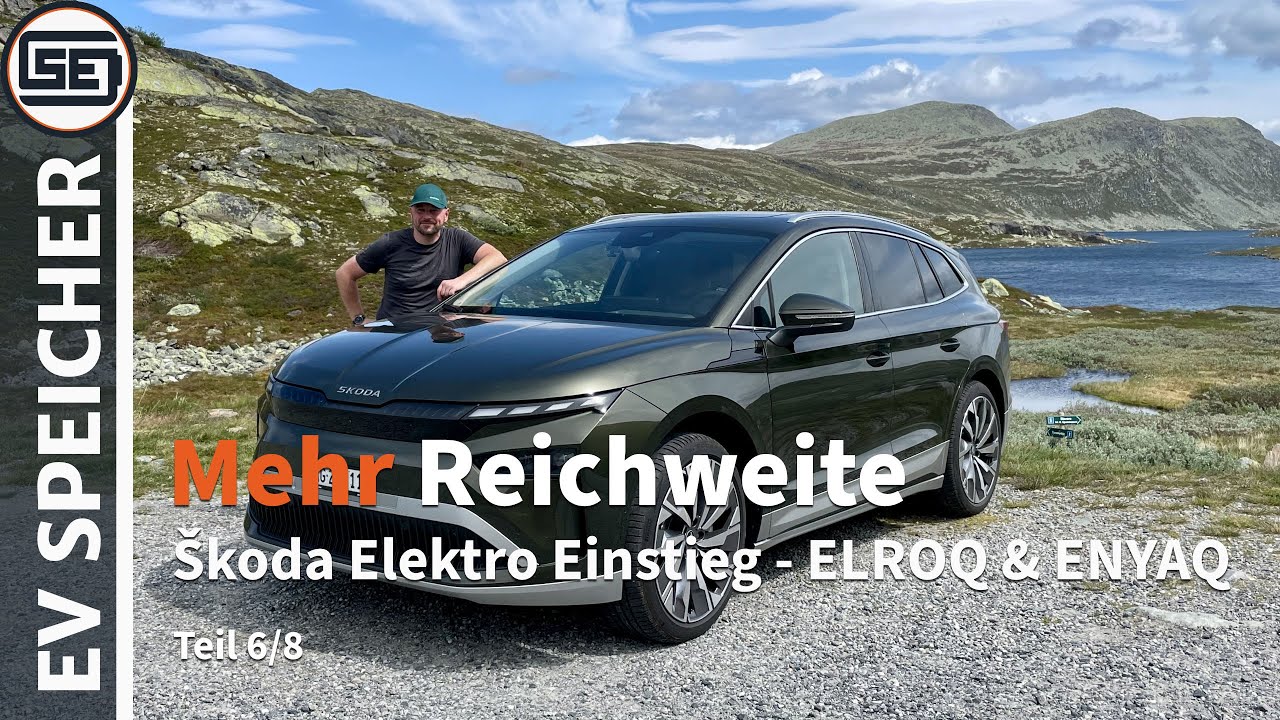 Škoda ENYAQ & ELROQ: Fahre effizienter ohne auf Komfort zu verzichten, so geht's! (Teil 6/8)