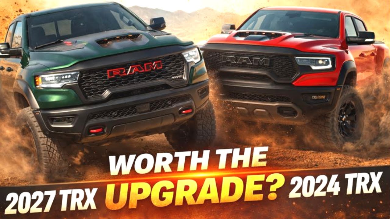 Ram TRX 2027 года против TRX 2024 года: что изменилось и почему это важно