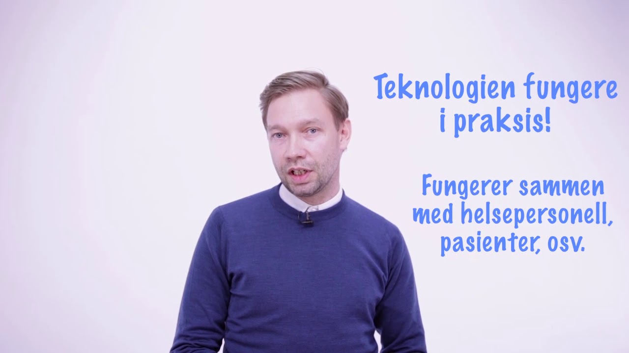 Hvorfor skal helsepersonell kunne noe om teknologi?