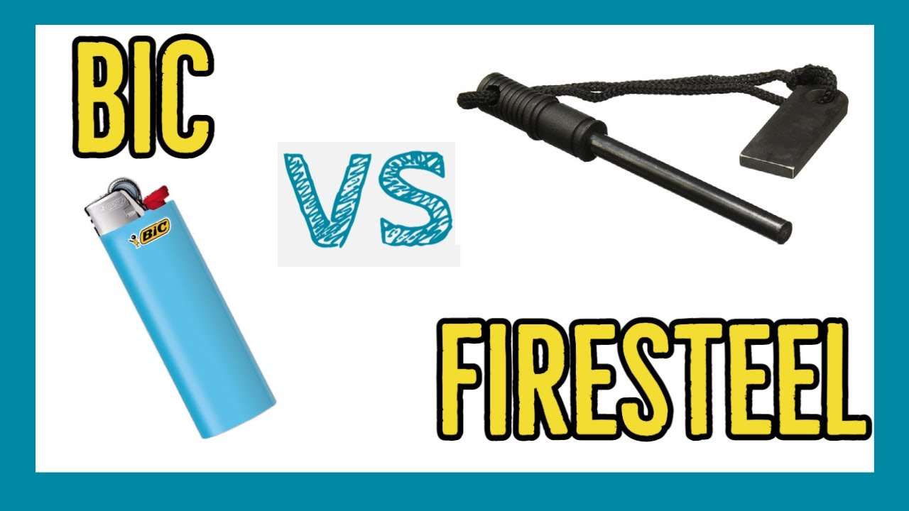 Briquet vs firesteel