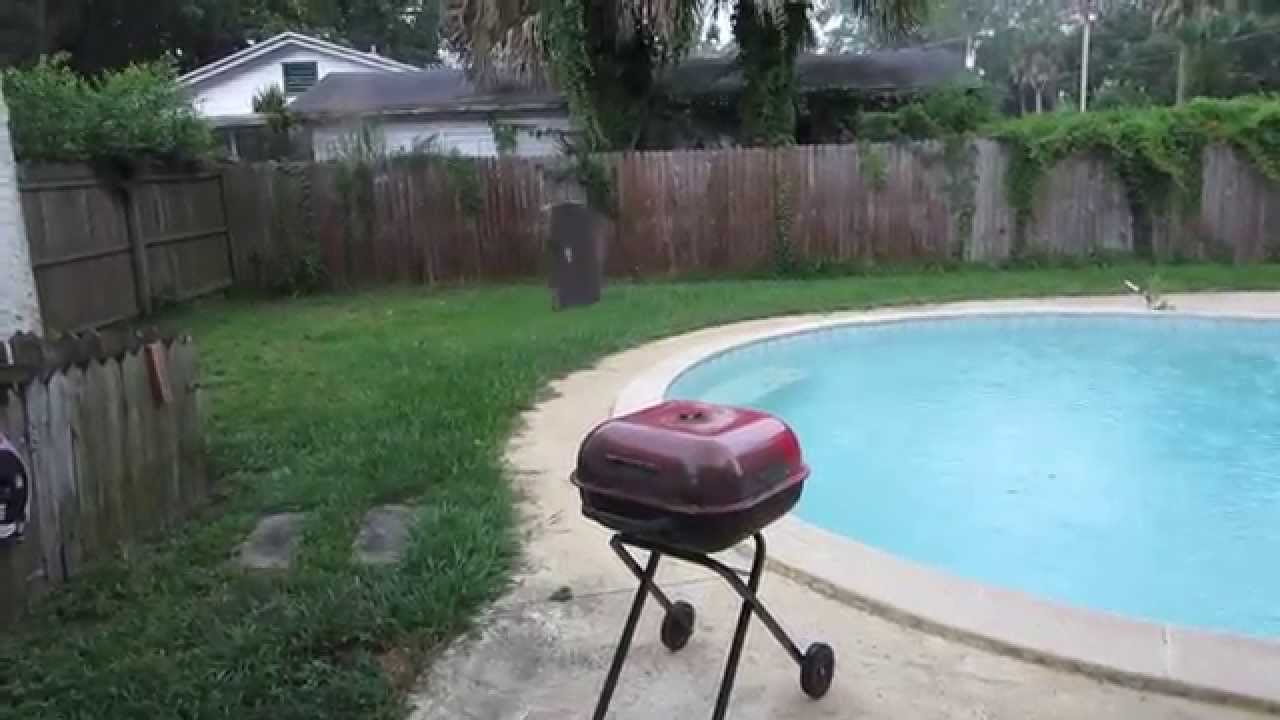 Grilling Steaks In A Lightning Storm?!? (6.8.14)