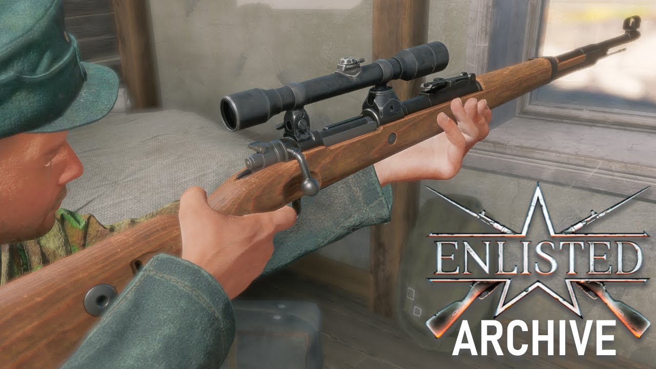 Enlisted Showcase - Karabiner 98k (ZF42 Scope)