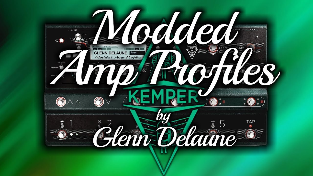 Kemper Stage Modded Marshall 1987X Kemper Profiles - by Glenn DeLaune