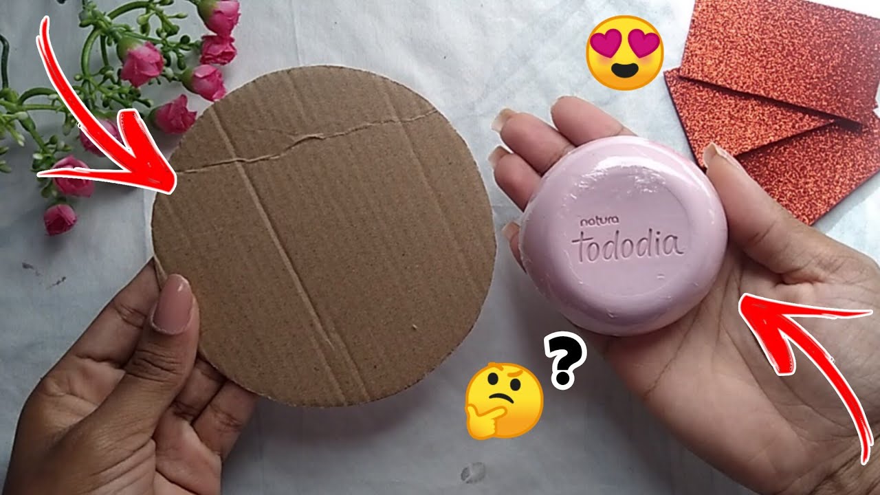 VOC&Ecirc; N&Atilde;O VAI PARAR DE FAZER! INCR&Iacute;VEL IDEIA DE LEMBRANCINHA COM SABONETE E PAPEL&Atilde;O #viral #diy