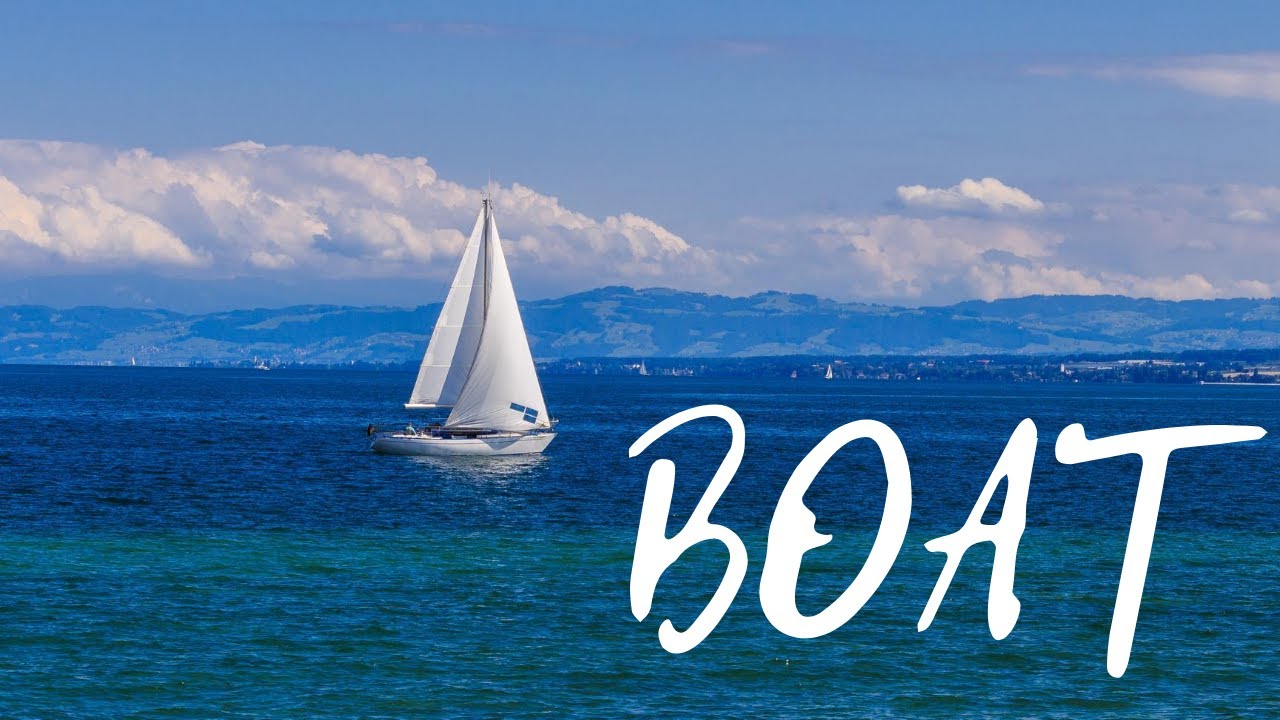 1 Hour Relaxing Sailing Boat Sounds on the Sea