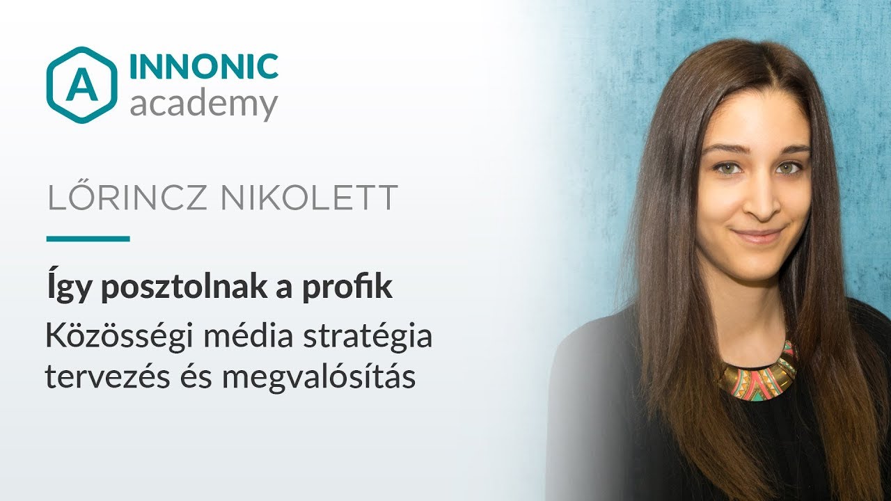 Így posztolnak a profik: Közösségi média stratégia tervezés és megvalósítás