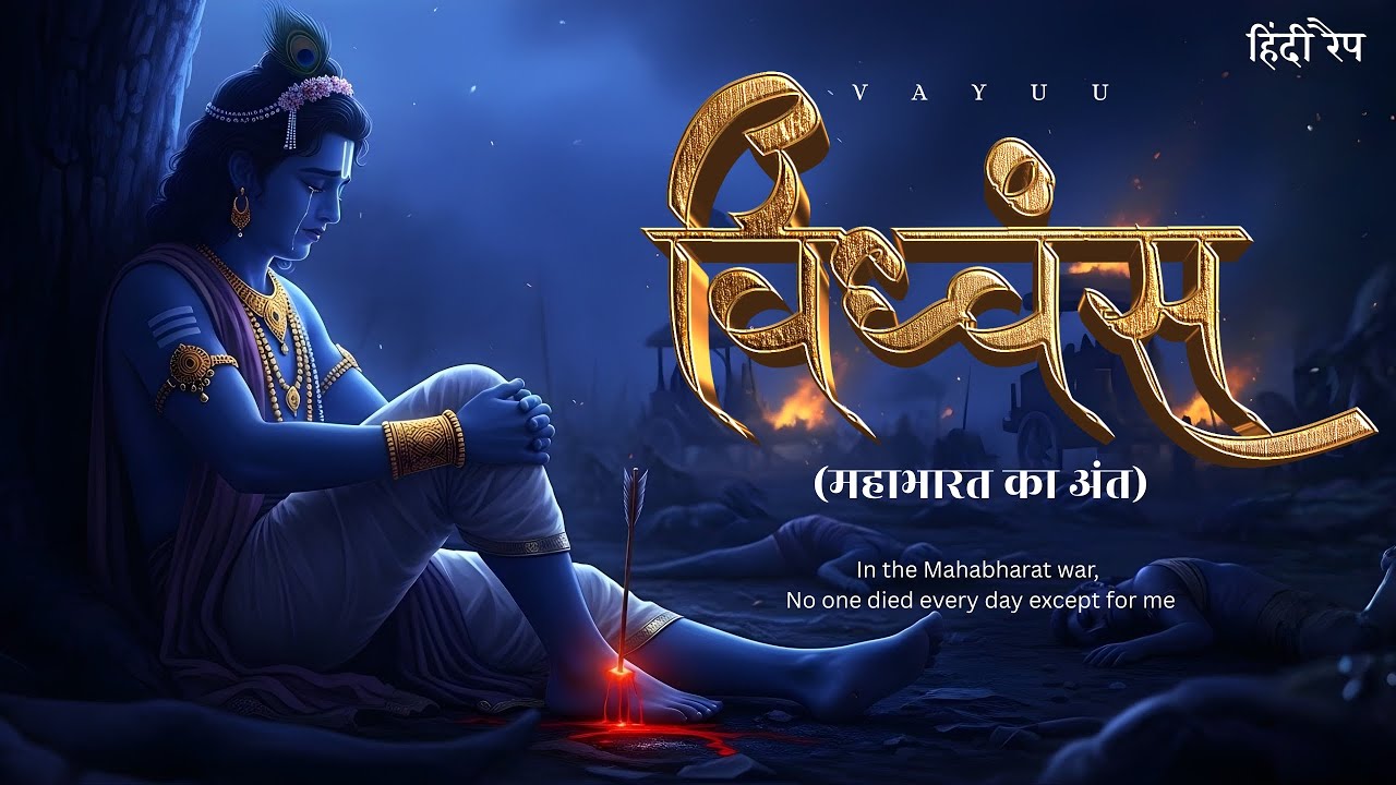 Vidhvans (The End Of Mahabharat) - Vayuu | Mahabharat Rap | Krishna's Last Breath