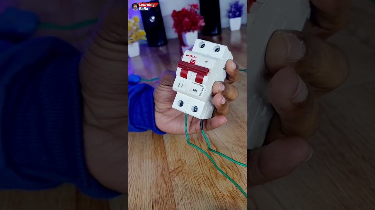 how to connect isolator switch | Dp switch /mcb connections #mcbconnection #dpswitch #isolatorswitch