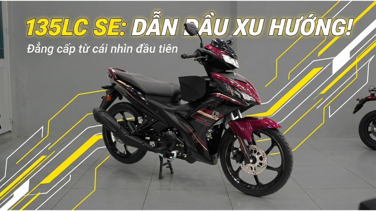 YAMAHA 135LC SE RED TITAN – ĐẲNG CẤP XE NHẬP