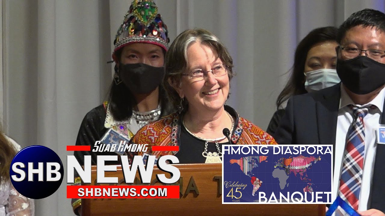 10/04/2021 - HMONG DIASPORA CELEBRATING 45 YEARS BANQUET: Award and recognition to Susen G. Levy