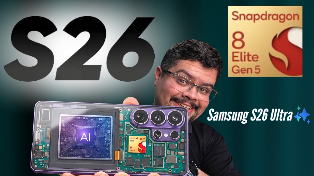 Teste do Samsung S26 Ultra - Desempenho detalhado, Abertura de APLICATIVOS, ONE UI 8.5, Fluidez!