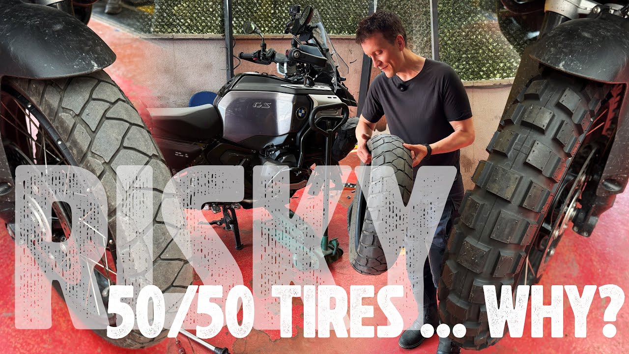 Is This The Right Tyre For The R1300 GSA? Why We Switched to 50/50s - Motorcycle World Tour [S2 EP3]
