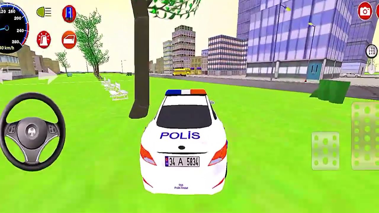 لعبة قيادة سيارات الشرطة - محاكي سيارات الشرطة - رجل الشرطة,,, -Eps 10068