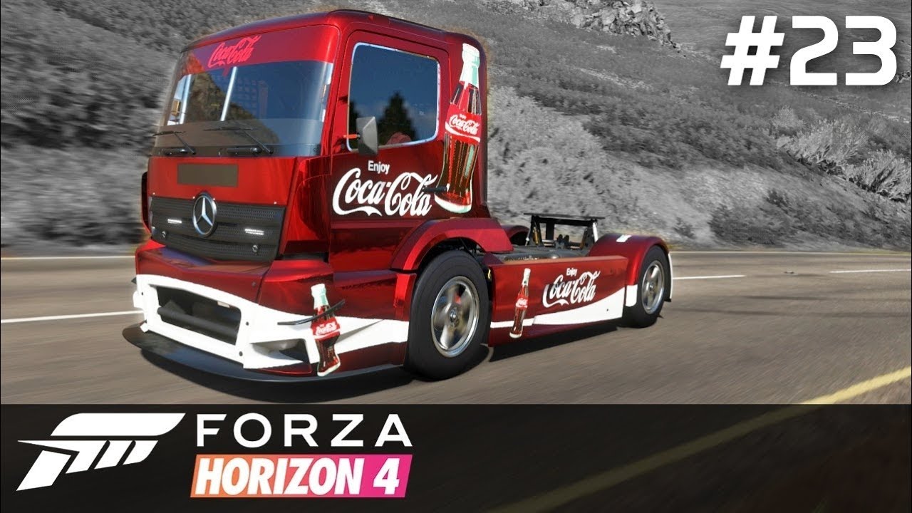 Forza Horizon 4 PC [#23] Ciężar&oacute;wka COCA-COLI /z Skie