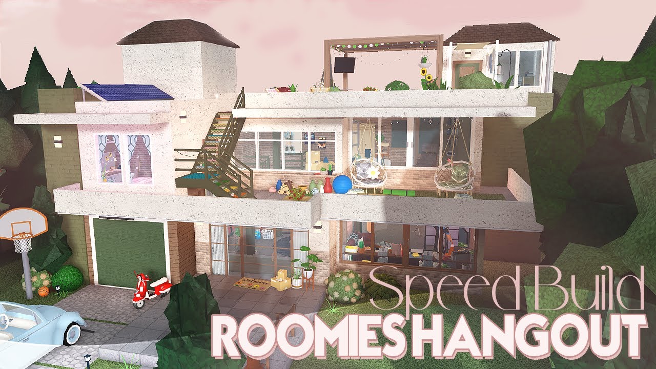 Roomies Hangout Remade | Welcome to Bloxburg: Speed Build