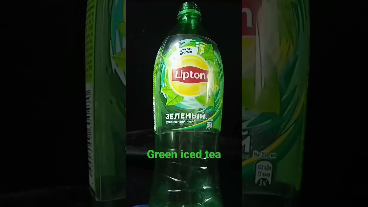 Green iced tea Lipton😇