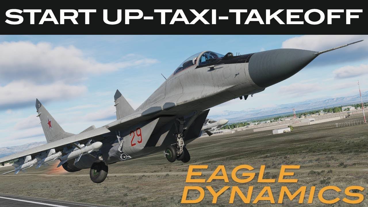 How to Start a MiG-29A Fighter