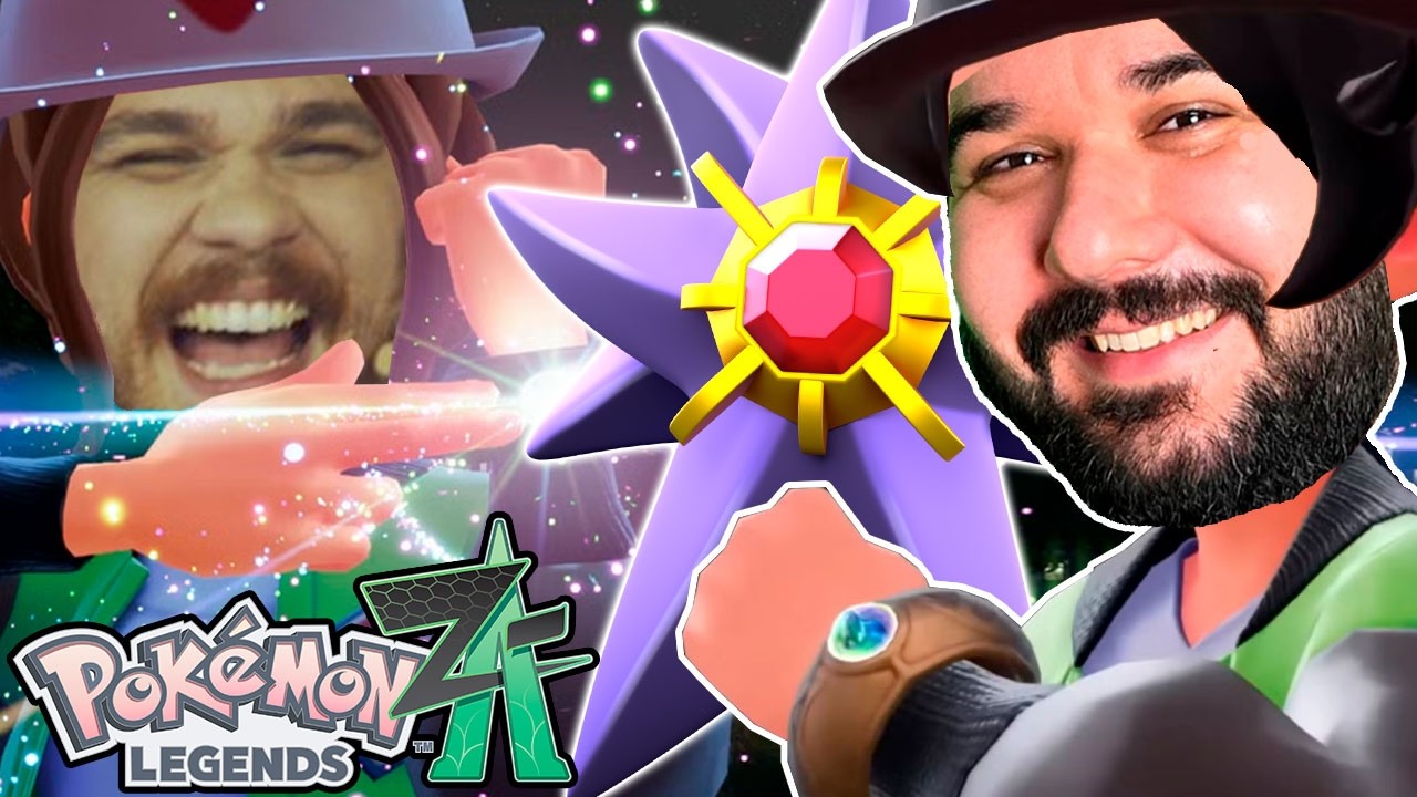 REAGINDO AO Z&Eacute; RENACHO JOGANDO POK&Eacute;MON LEGENDS Z-A !!
