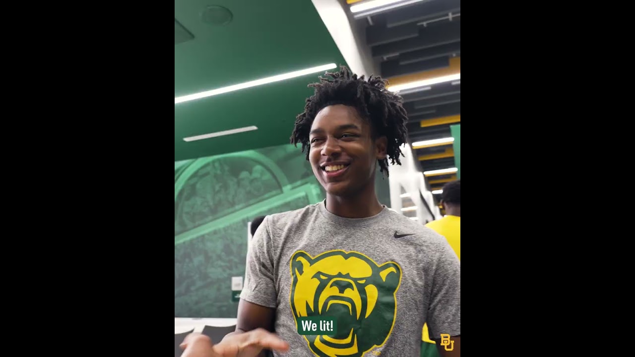 Baylor Basketball (M): Checking Out the New Digs 🤩