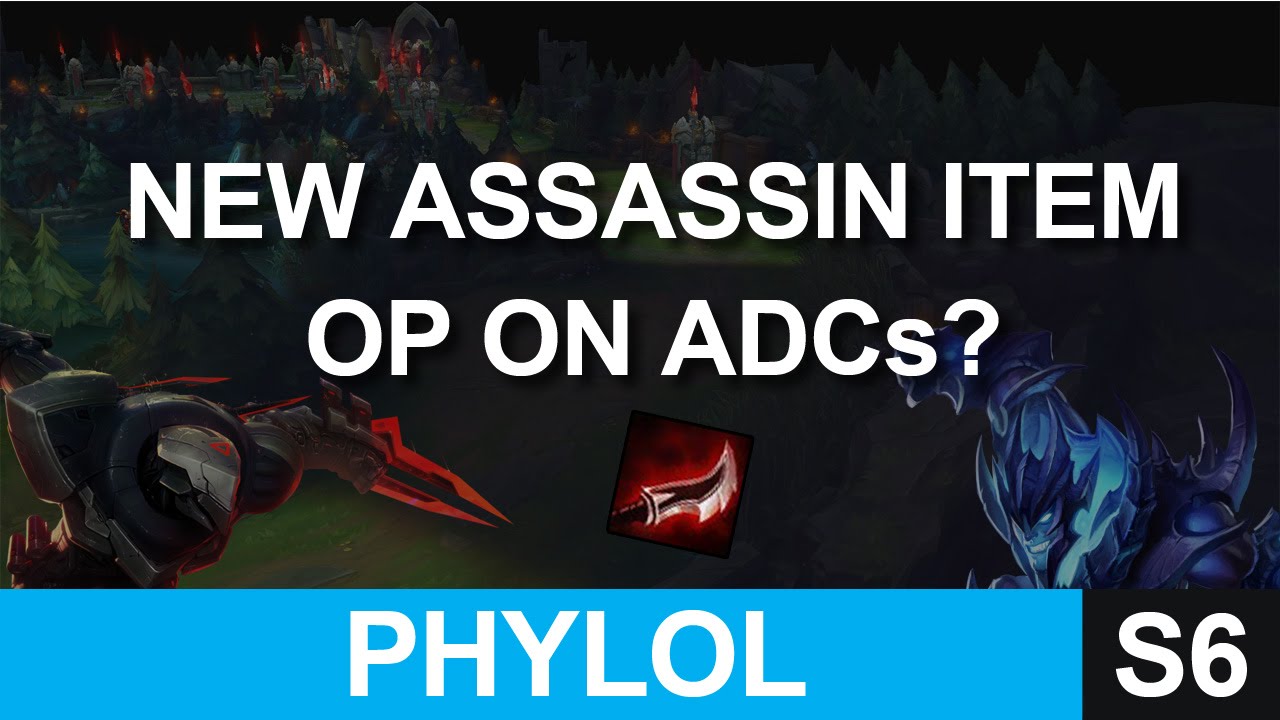 NEW AD Assassin item Duskblade - OP on ADCs too?