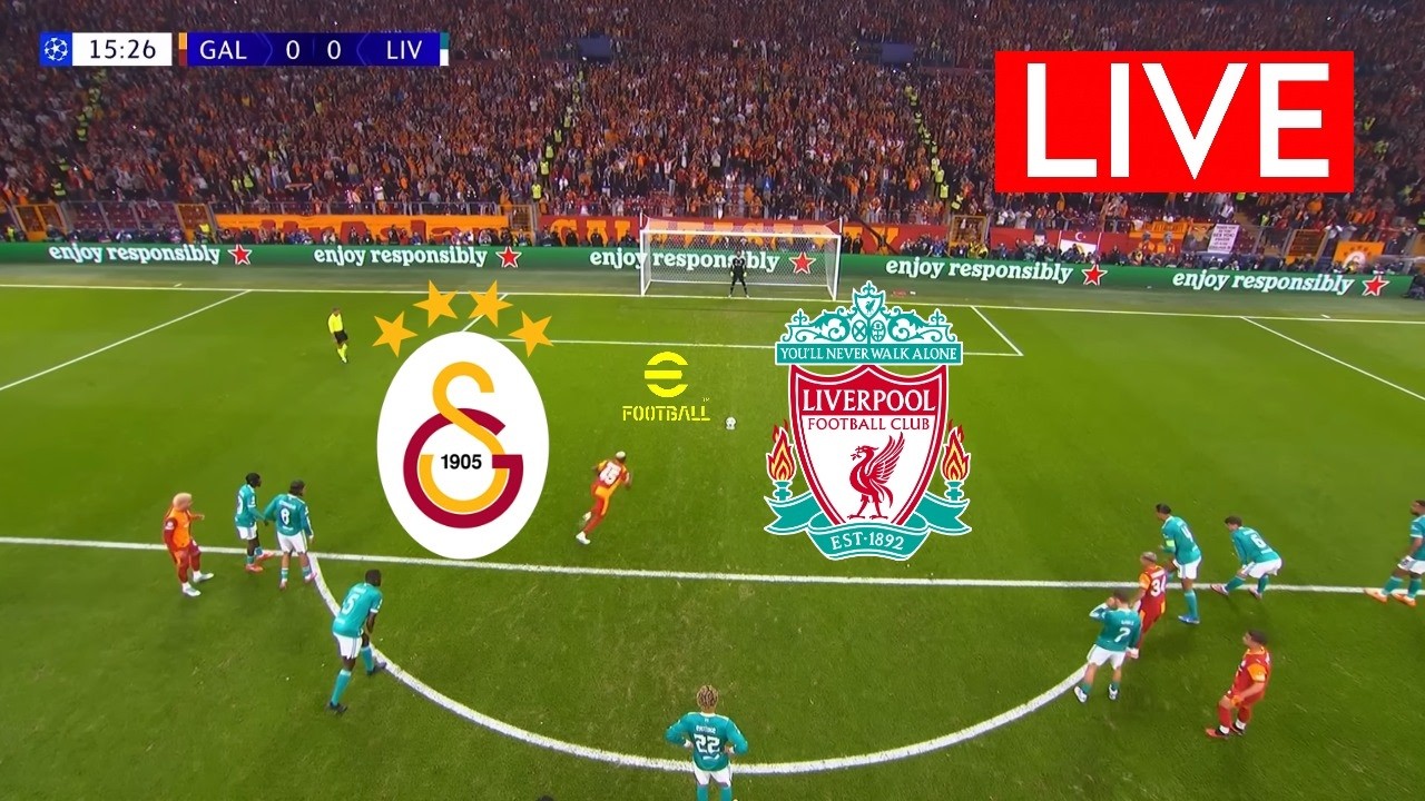 🔴LIVE: GALATASARAY VS LIVERPOOL | CHAMPIONS LEAGUE | SIMULATION GAMEPLAY
