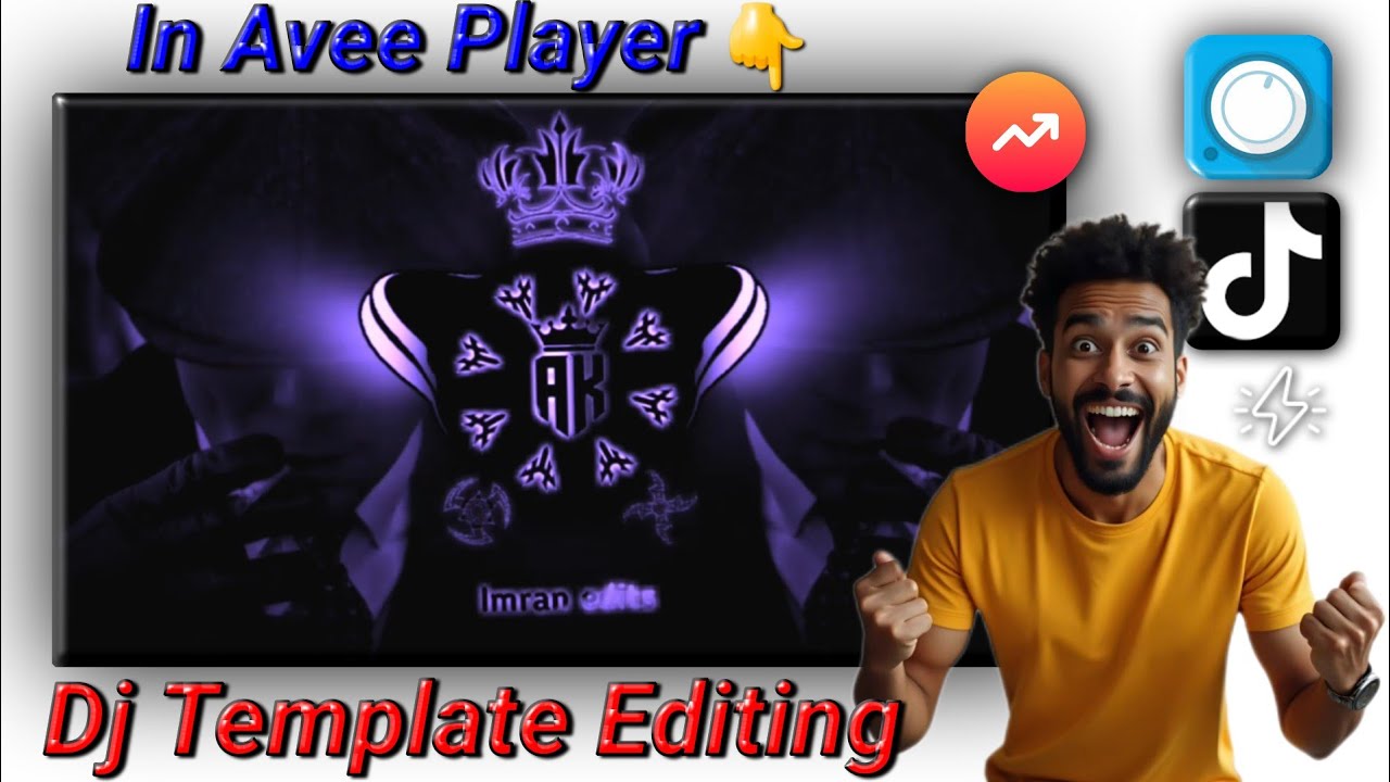 TikTok Viral Template, avee player me video kaise banaye | Avee player editing