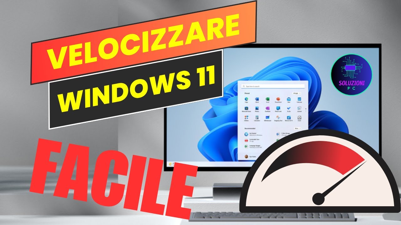 Velocizzare Windows 11 in modo facile