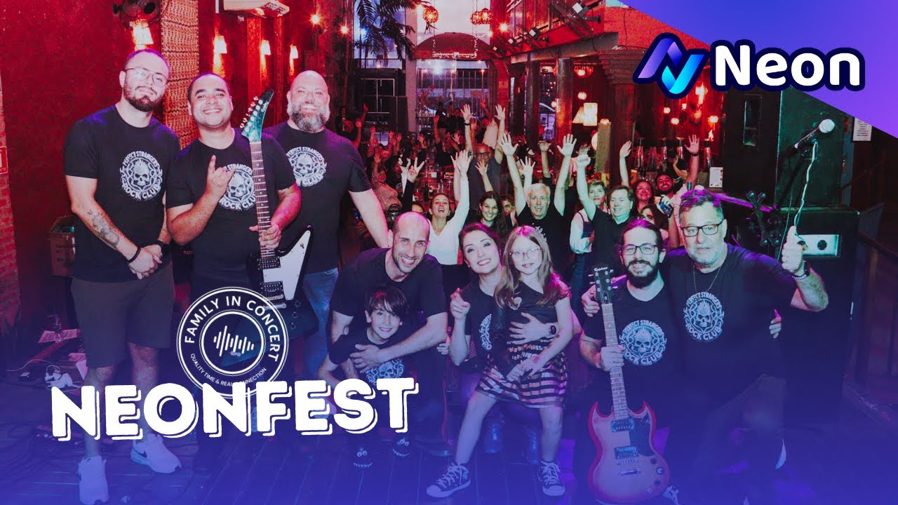 NeonFest 2025 (ft. FIC) - Banda Perfect Strangers Rock Club | Família Topalian e Amigos (Rock)