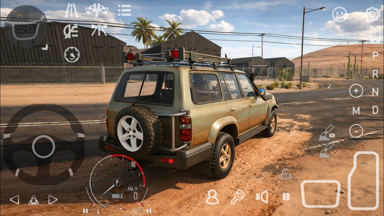 Car Parking Multiplayer 2, Toyota Land Cruiser 80 Series J80, Gameplay, Driving