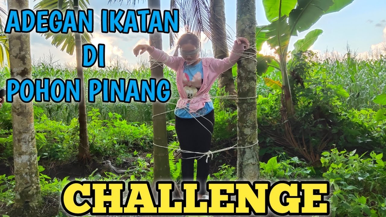ADEGAN IKATAN DI POHON PINANG CHALLENGE || SERU-SERUAN