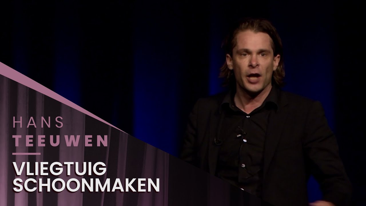 Hans Teeuwen - Vliegtuig schoonmaken - Spiksplinter