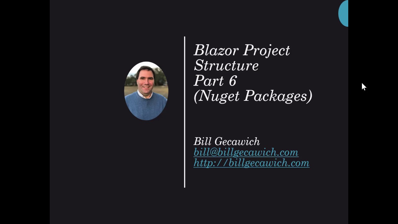 Create a Nuget package with a constructor parameter - Architecture and Project Structure Part 6