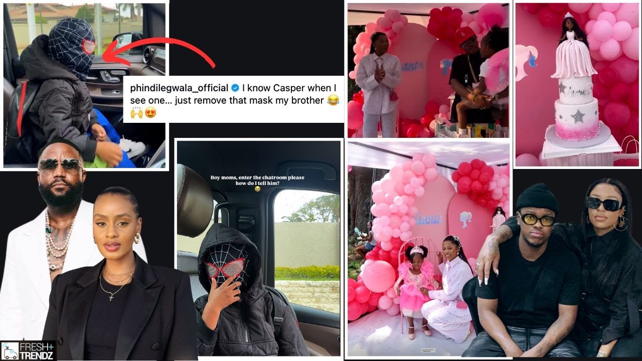 Inside DJ Zinhle’s Daughter’s 4th Birthday || Cassper Nyovest’s Son Shares Adorable Spider-Man Mo...