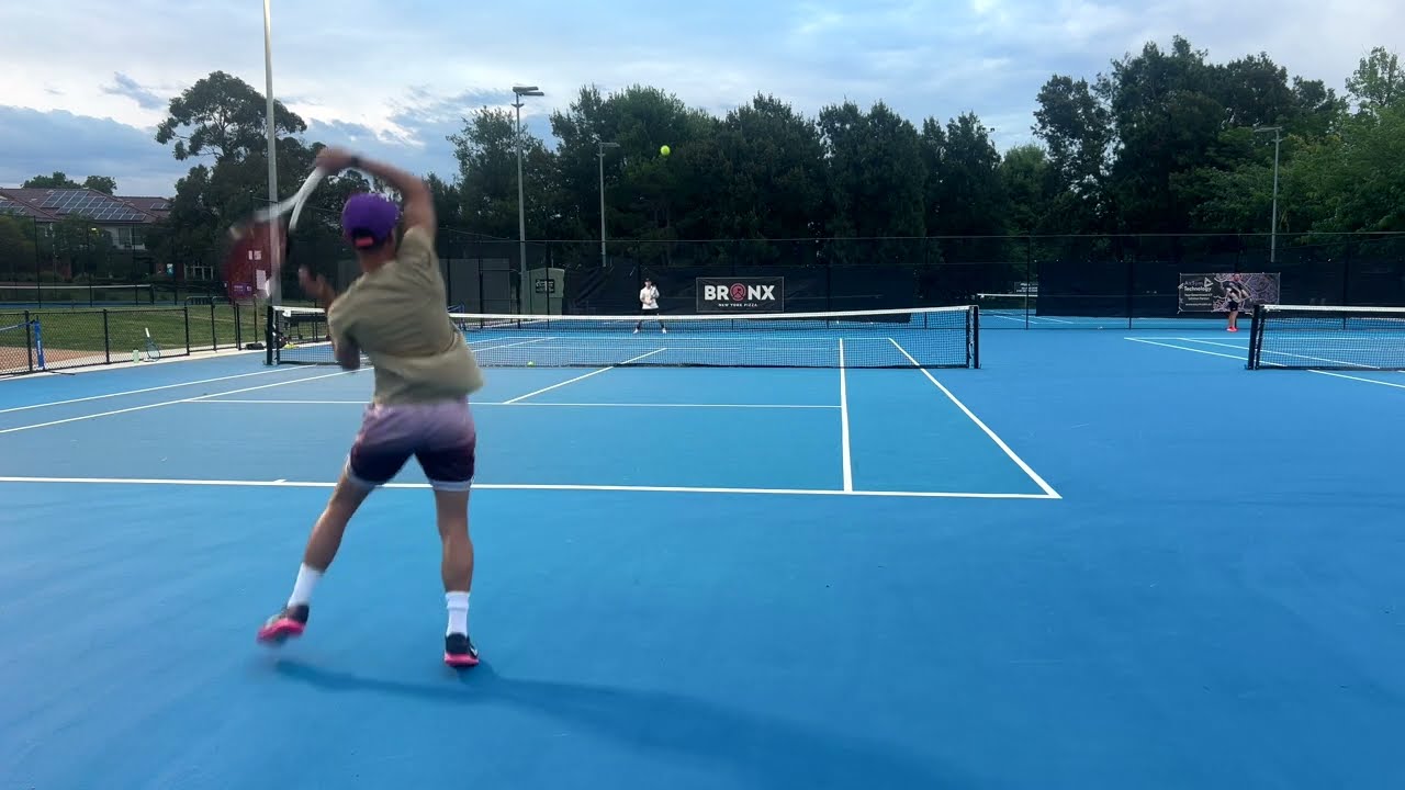 Jacob Williams College Tennis Video Fall 2024