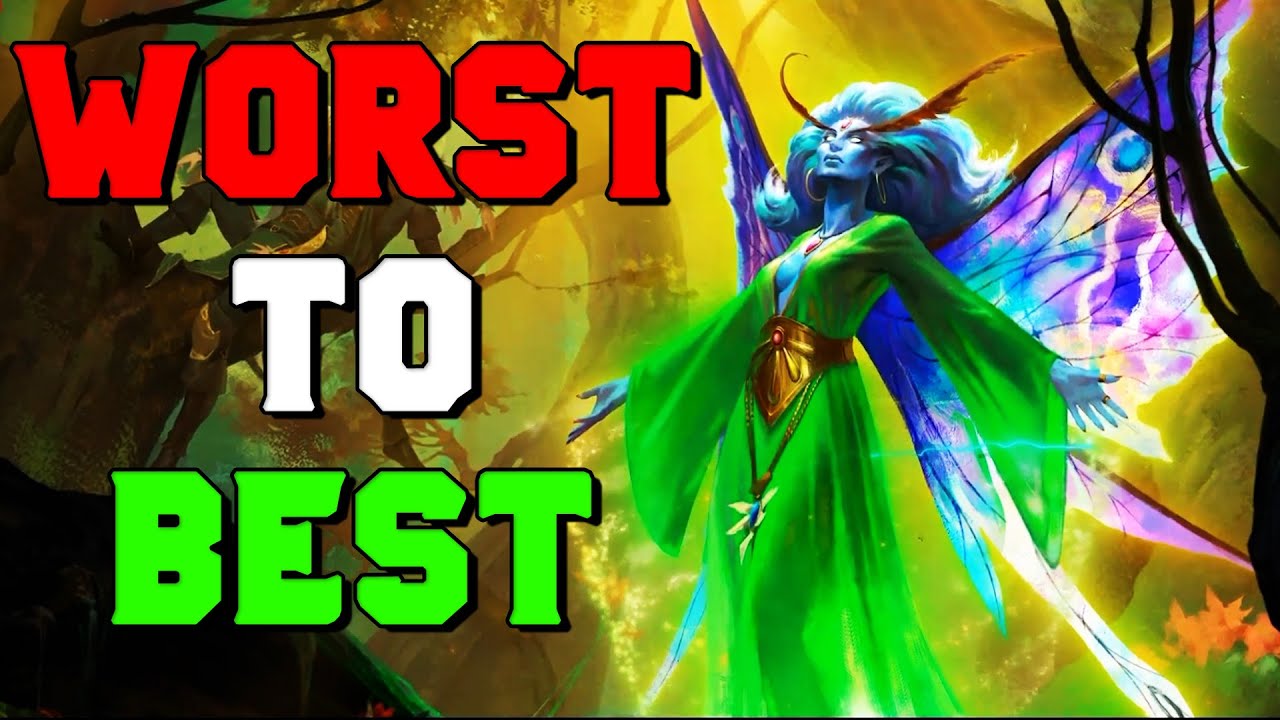 Wood Elf Campaigns from Worst to Best