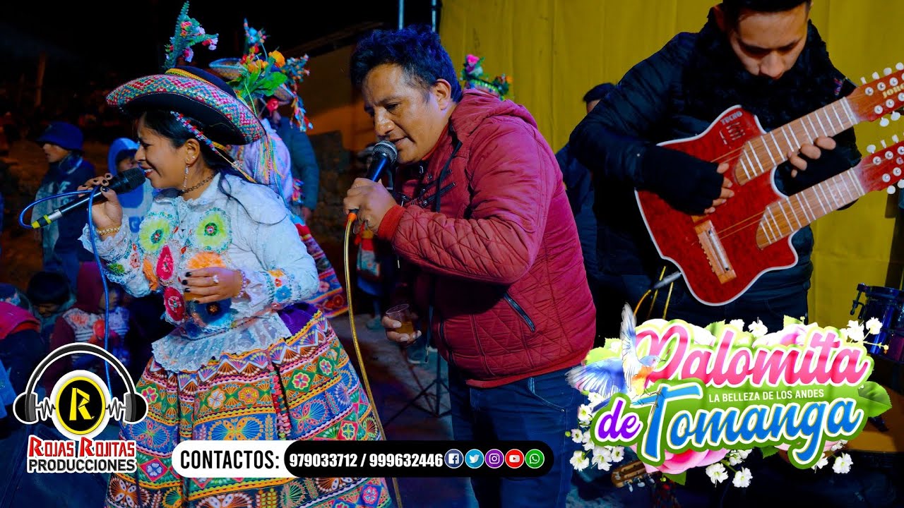 PALOMITA DE TOMANGA CONCIERTO / PUMPIN | CHIMAYCHA 2023 | (Video Oficial ) 4K Ultra ᴴᴰ☆ROJAS ROJITAS