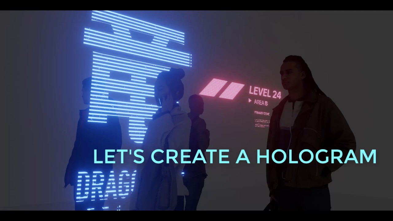 How to create Holograms in Blender/Eevee
