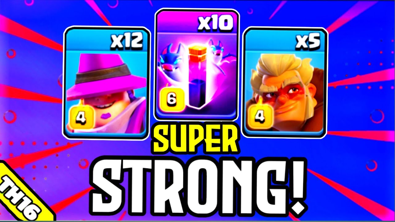 APPRENTICE WARDEN + BATS SPELL = UNSTOPPABLE!!! TH16 Attack Strategy | Clash Of Clans