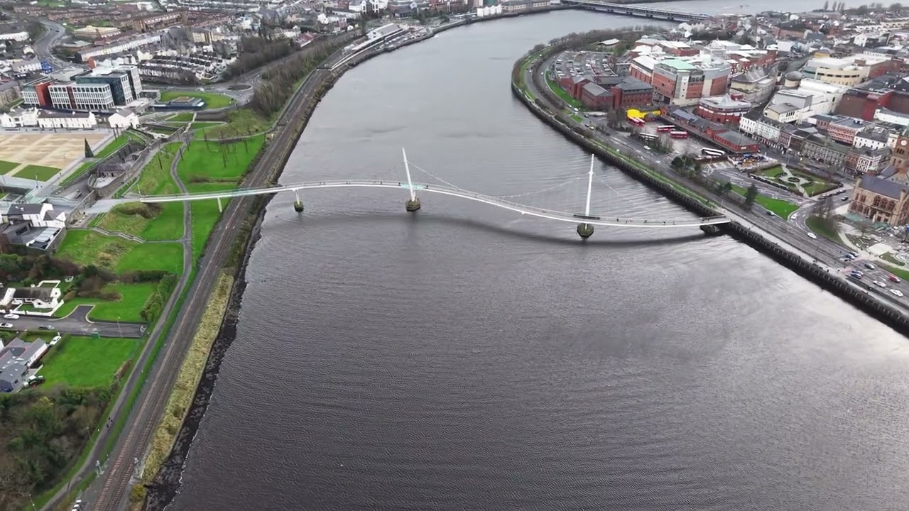 Glens of Antrim Drones, Derry city peace bridge and more